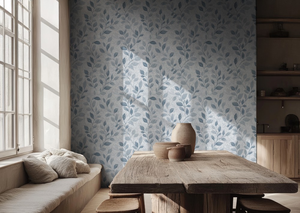 Pirjo Blue - 1071001-03 wallpaper Scandza