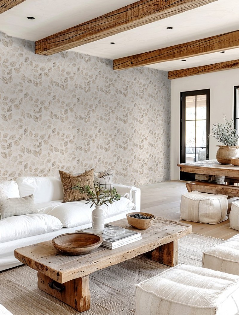 Magda Beige - 1071801-03 wallpaper Scandza