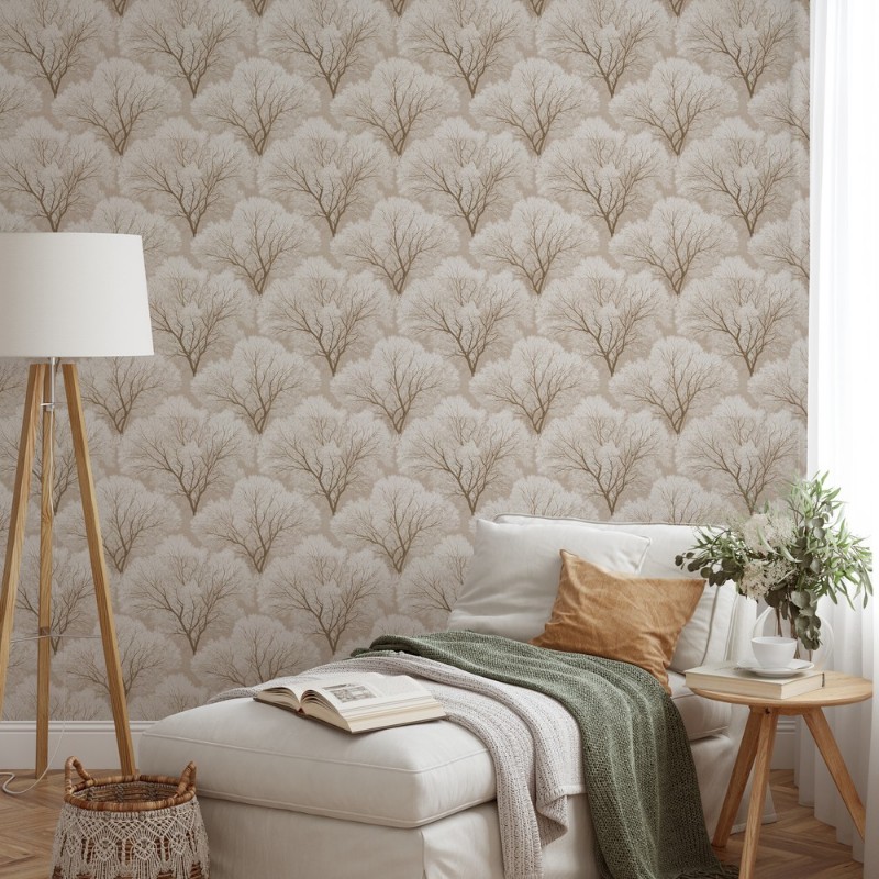 Sverre Beige - 1073501-02 wallpaper Scandza