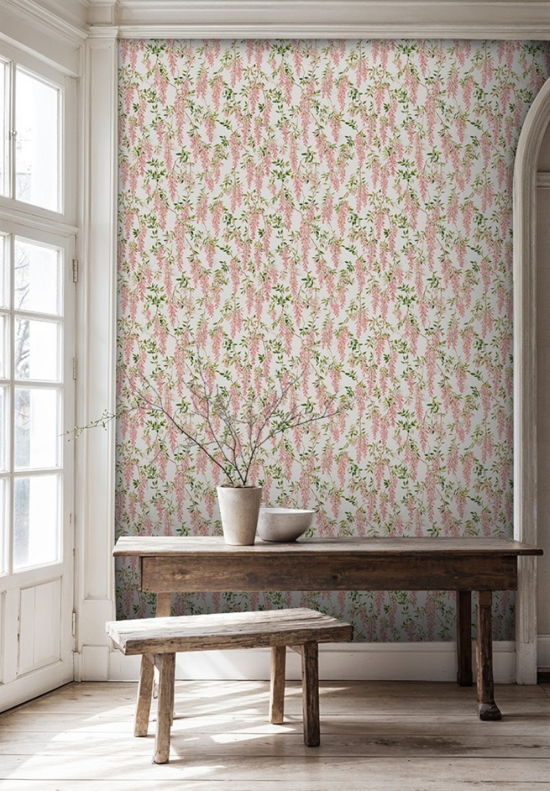Grimstorp Pink - 1073701-01 wallpaper Scandza