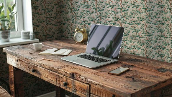 Rosenlund Pink - 1074001-01 photowallpaper Scandza