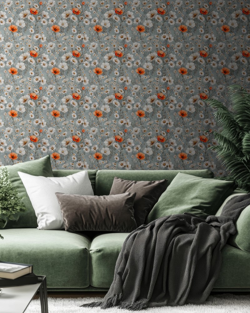 Kirsti Light Grey - 1075501-01 wallpaper Scandza