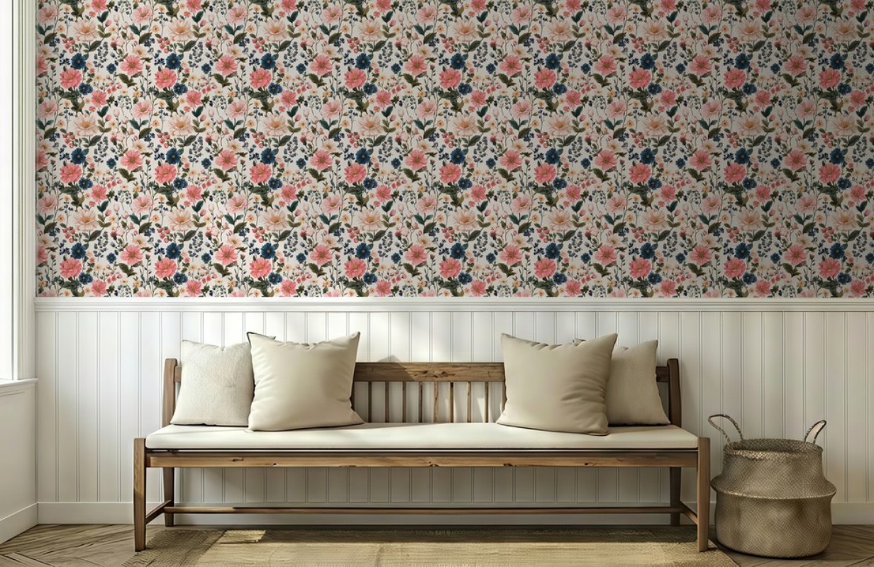 Soila Cream - 1075801-01 wallpaper Scandza