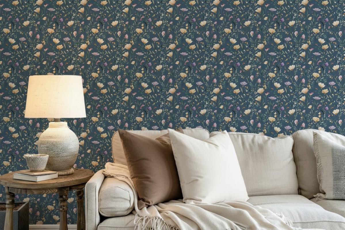 Claire Blue - 1076101-03 wallpaper Scandza