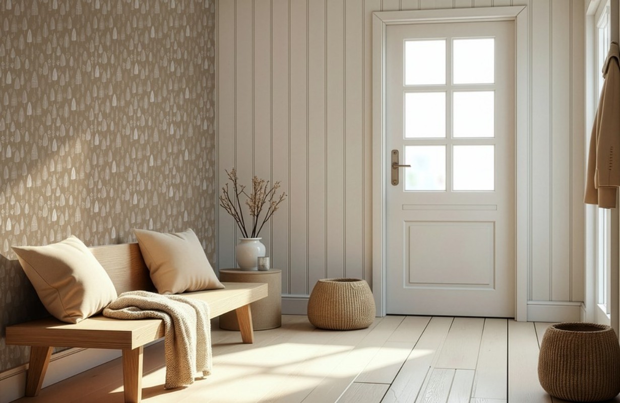 Jonas Beige - 1076301-03 wallpaper Scandza