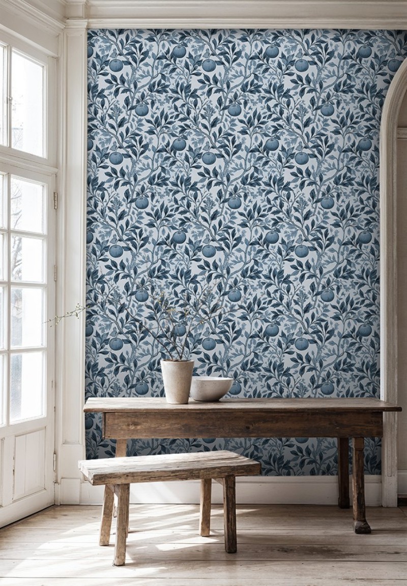 Lauge Blue - 1076401-03 wallpaper Scandza