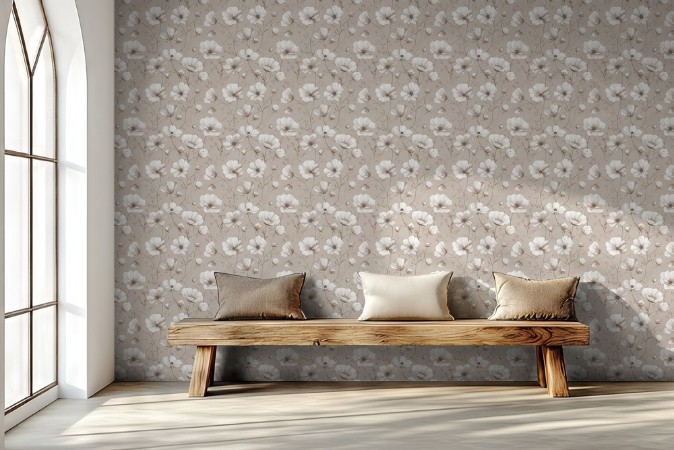 Judith Beige - 1076601-01 photowallpaper Scandza