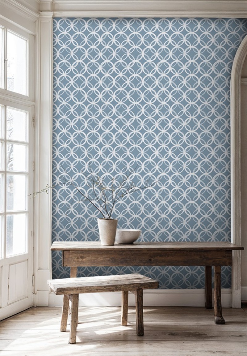 Levi Blue - 1078201-02 wallpaper Scandza