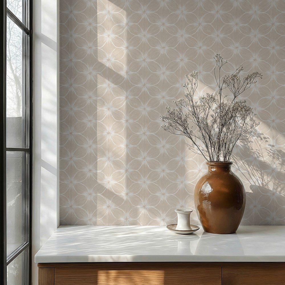 Maximilian Beige - 1080001-01 wallpaper Scandza