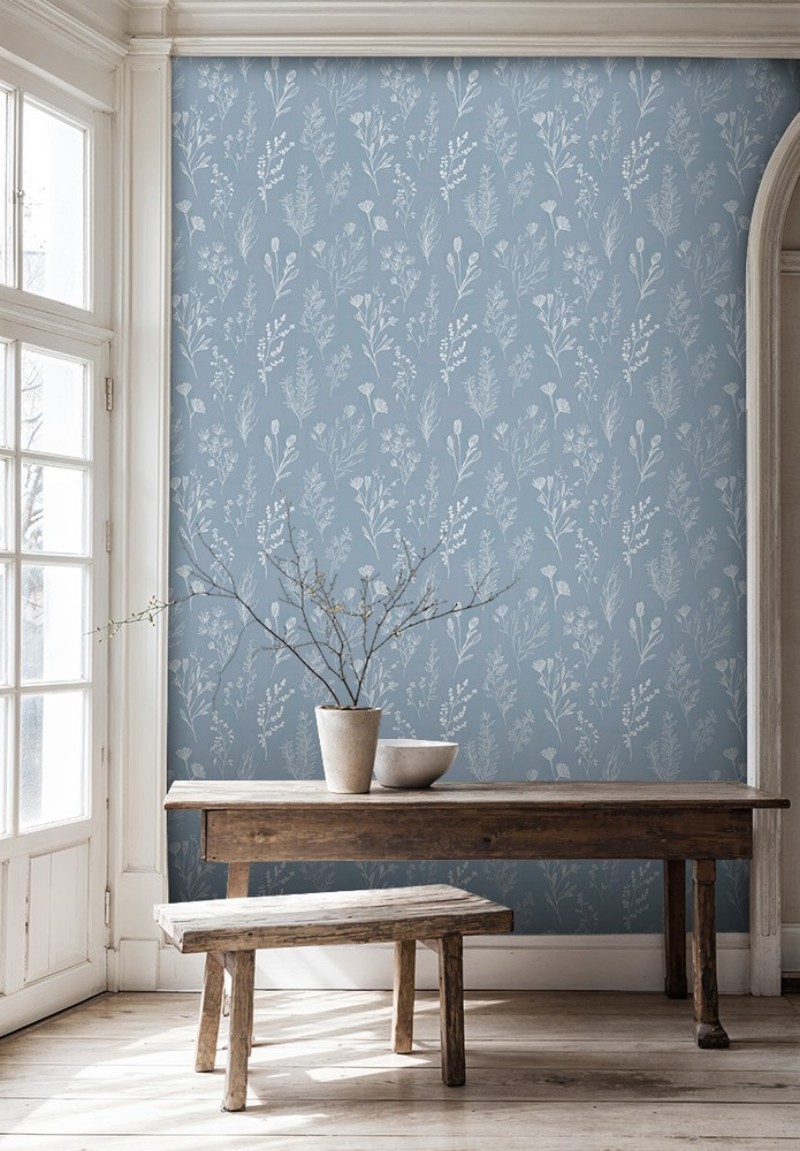 Eija Blue - 1081101-03 wallpaper Scandza