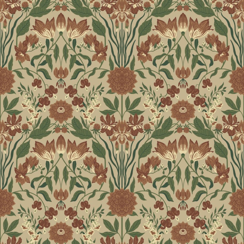 Trädgården - 437-02 wallpaper Duro