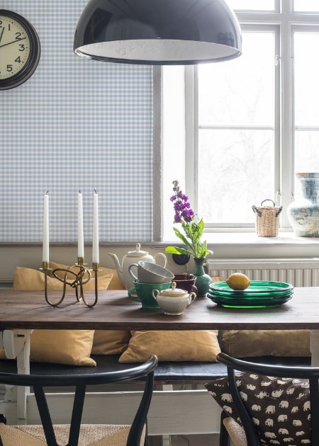 Picture of Checkered petite Light Blue - 1031501-04
