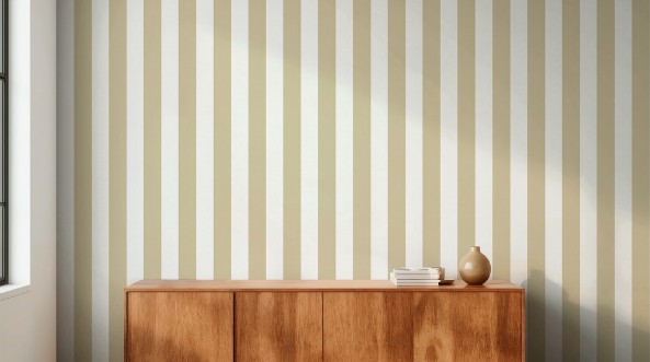 Picture of Striped Linen Yellow - 1031601-08