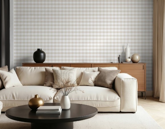 Picture of Checkered Beige - 1031901-06