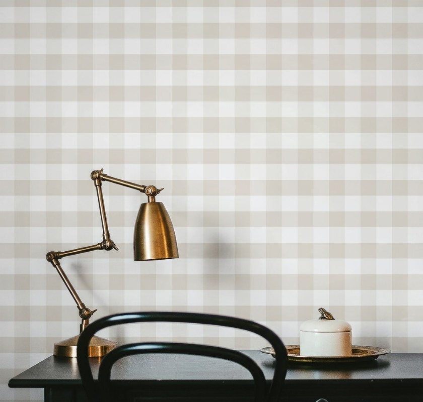 Obrazek Checkered Beige - 1031901-06