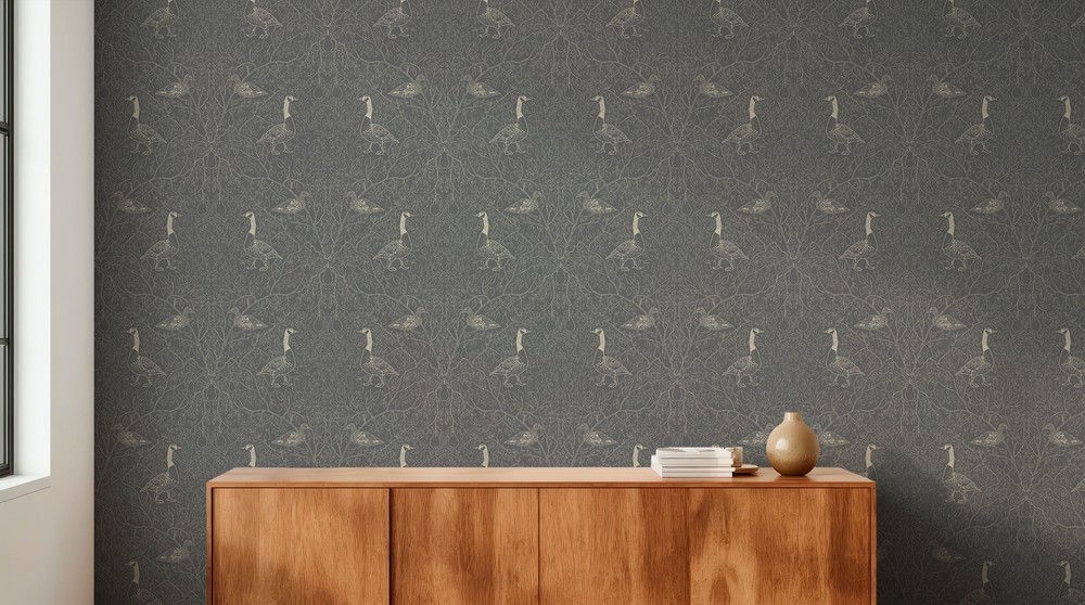 Afbeeldingen van Duck and Geese in Grey - 1032401-03