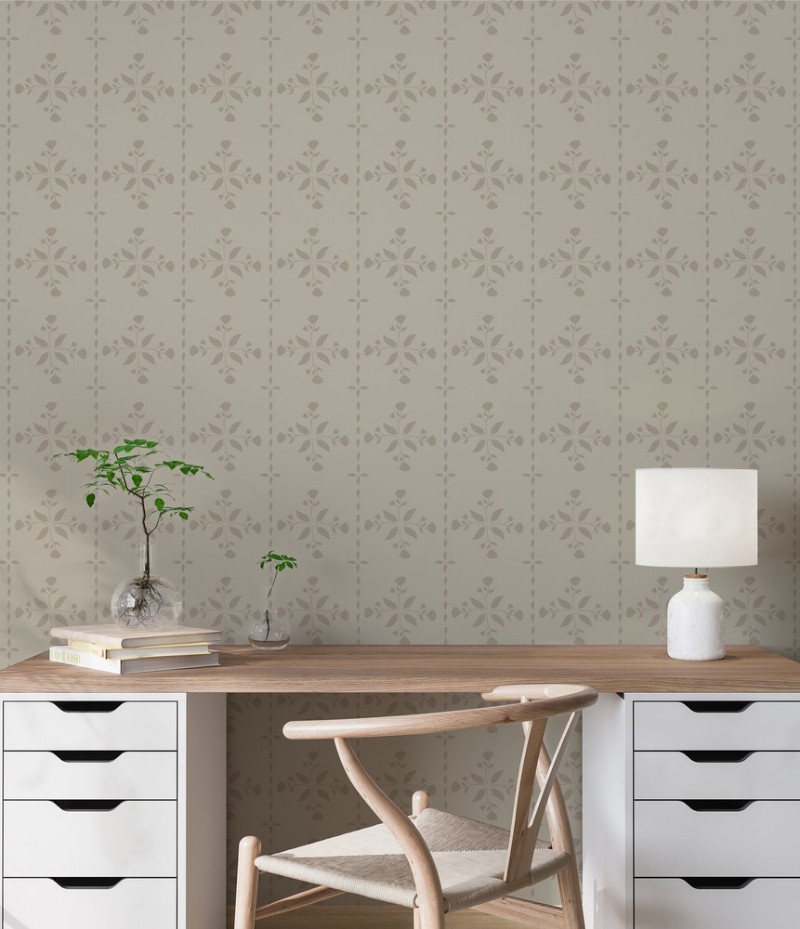 Bild på Lines and verticals in Beige - 1033101-01