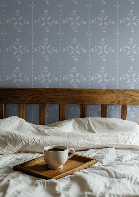 Afbeeldingen van Lines and verticals in Blue - 1033101-02