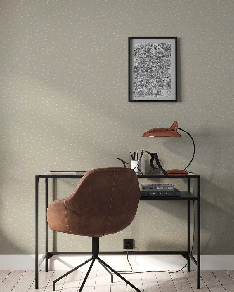 Picture of Little Leaves in the wind in Beige - 1033201-03