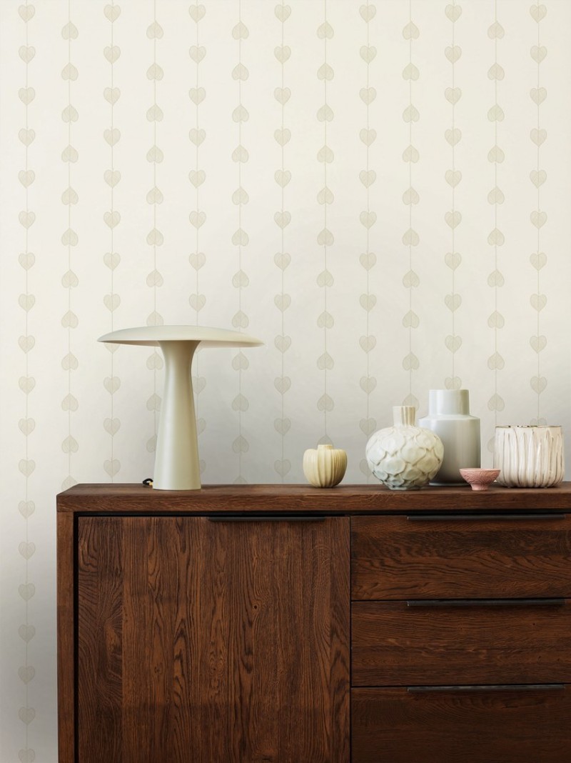 Bild på Hearts on a string Cream - 1034601-02