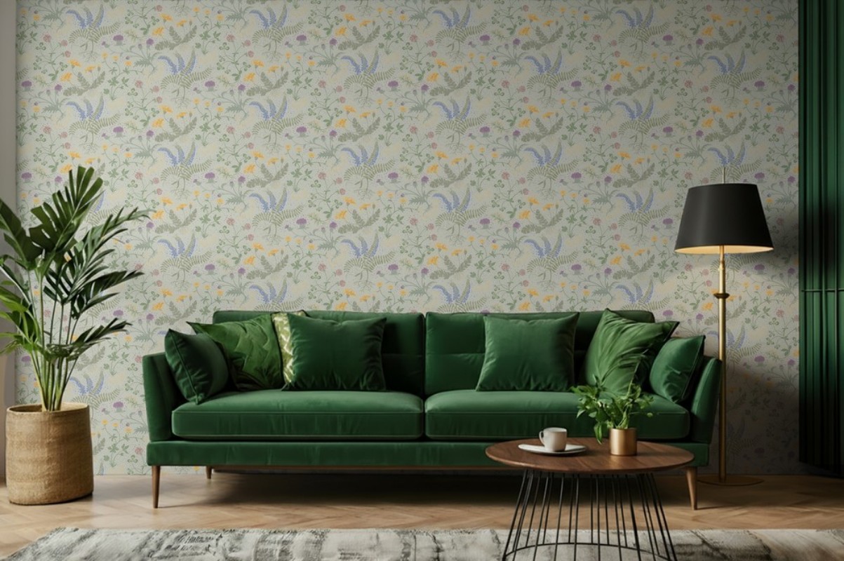 Picture of Summer meadow Green - 1035401-01