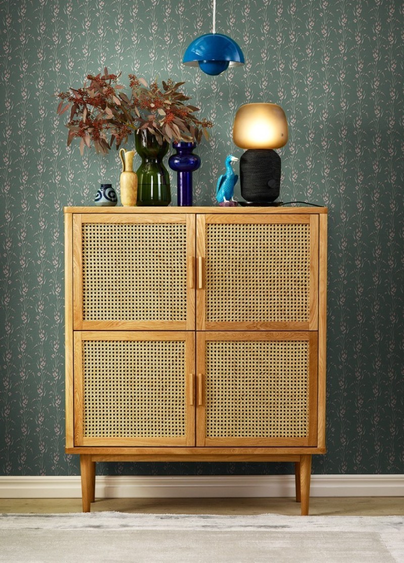 Picture of Delphine Coastal Floral Green - 1037001-02