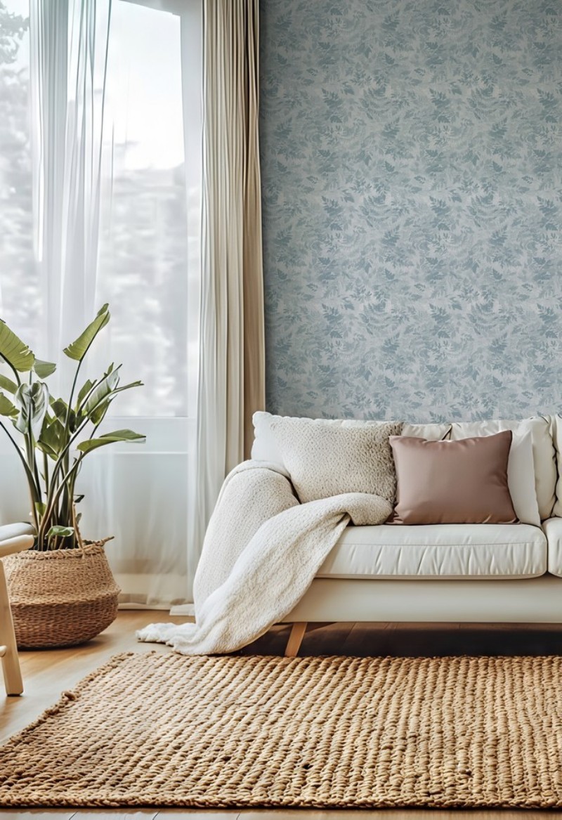 Picture of Ferns Blue - 1037201-02