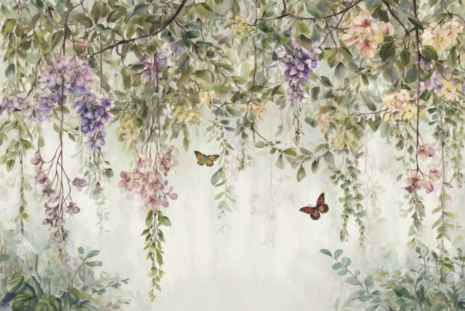 Picture of Butterfly Garden I