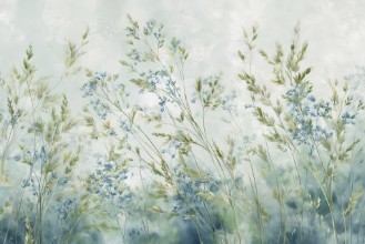 Picture of Grass Blowing III