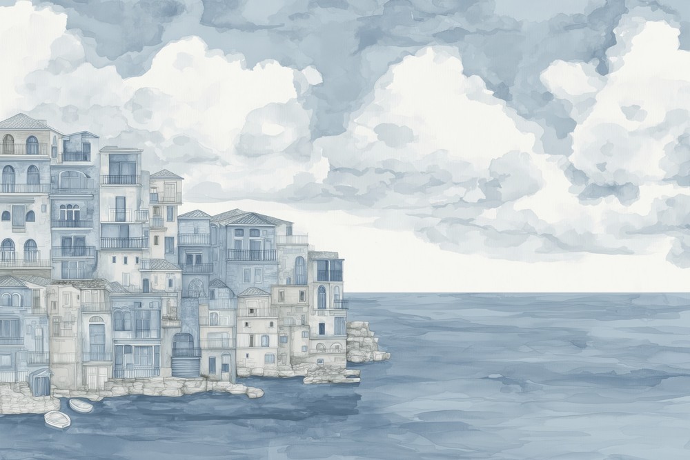 Picture of Village By the Sea II