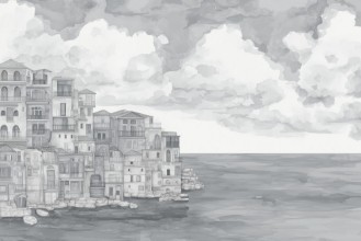 Bild på Village By the Sea III