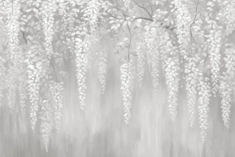 Picture of White Flower Garden III