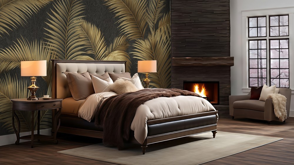 Slika Golden Palms I