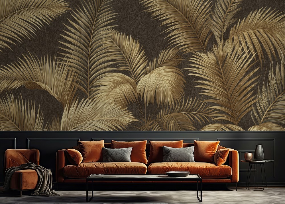 Slika Golden Palms II