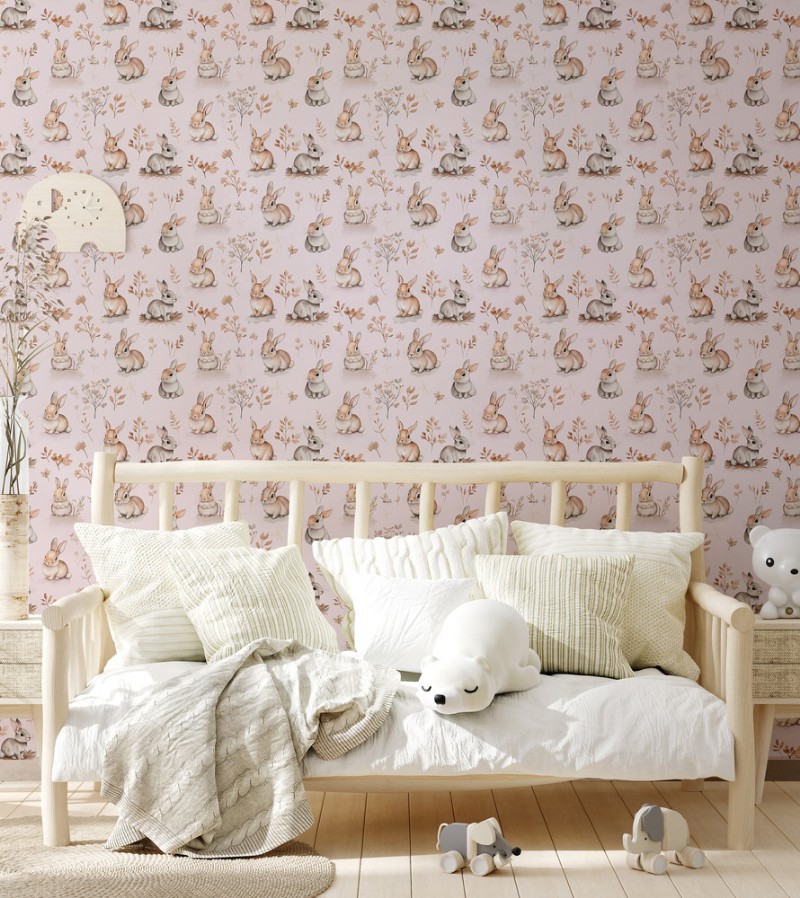 Filip Pink - 1062901-03 wallpaper Wallpassion Kids