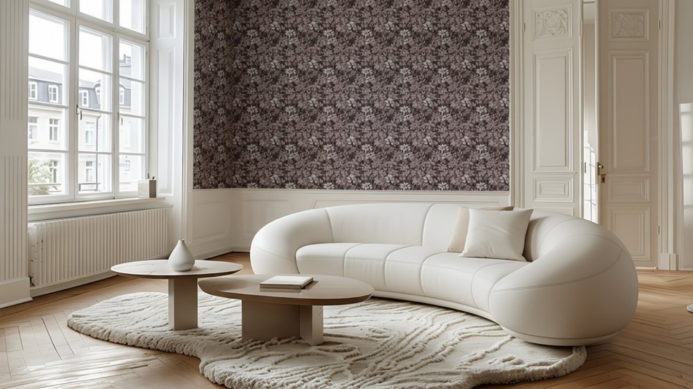 Cornelius Dark Red - 1050301-03 wallpaper Dreamland