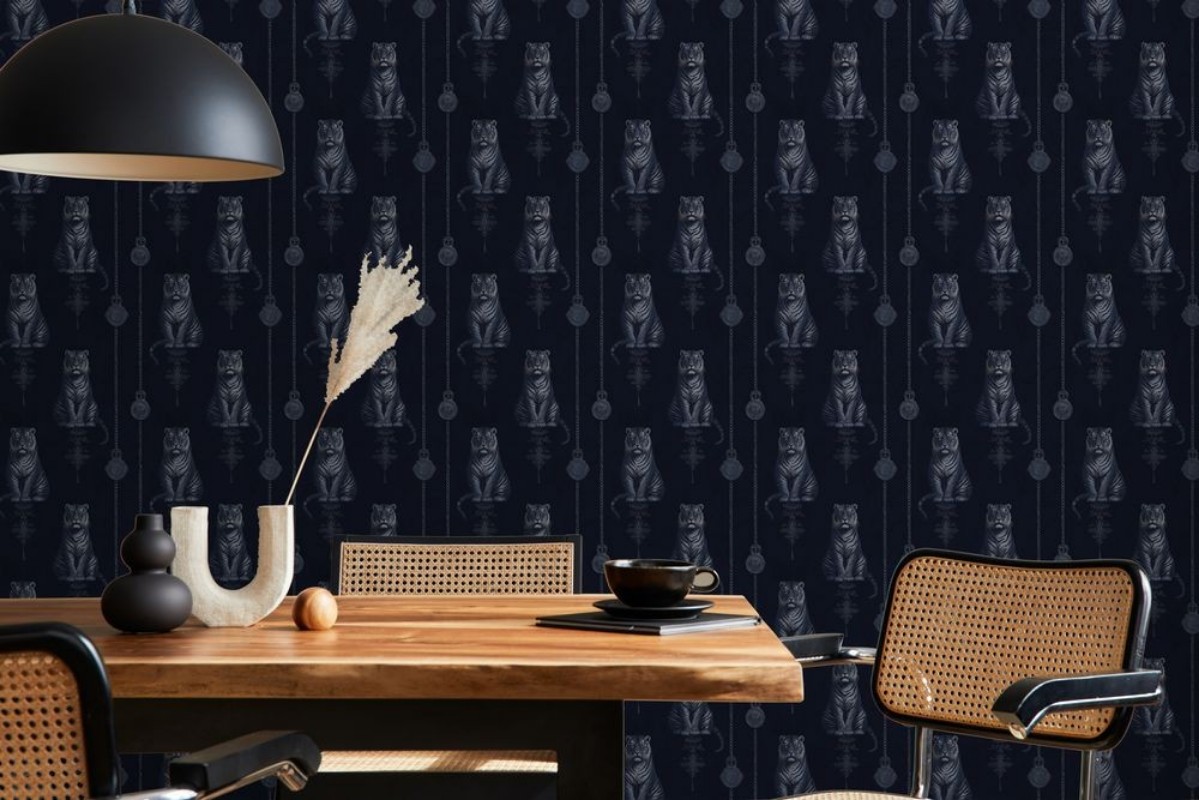 Marangu Blue - 1098701-03 wallpaper Blue Monkey