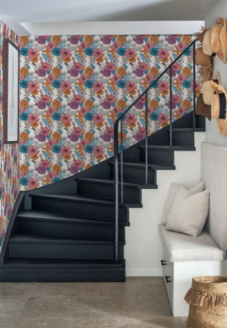 Nella White - 1078101-02 photowallpaper Blue Monkey