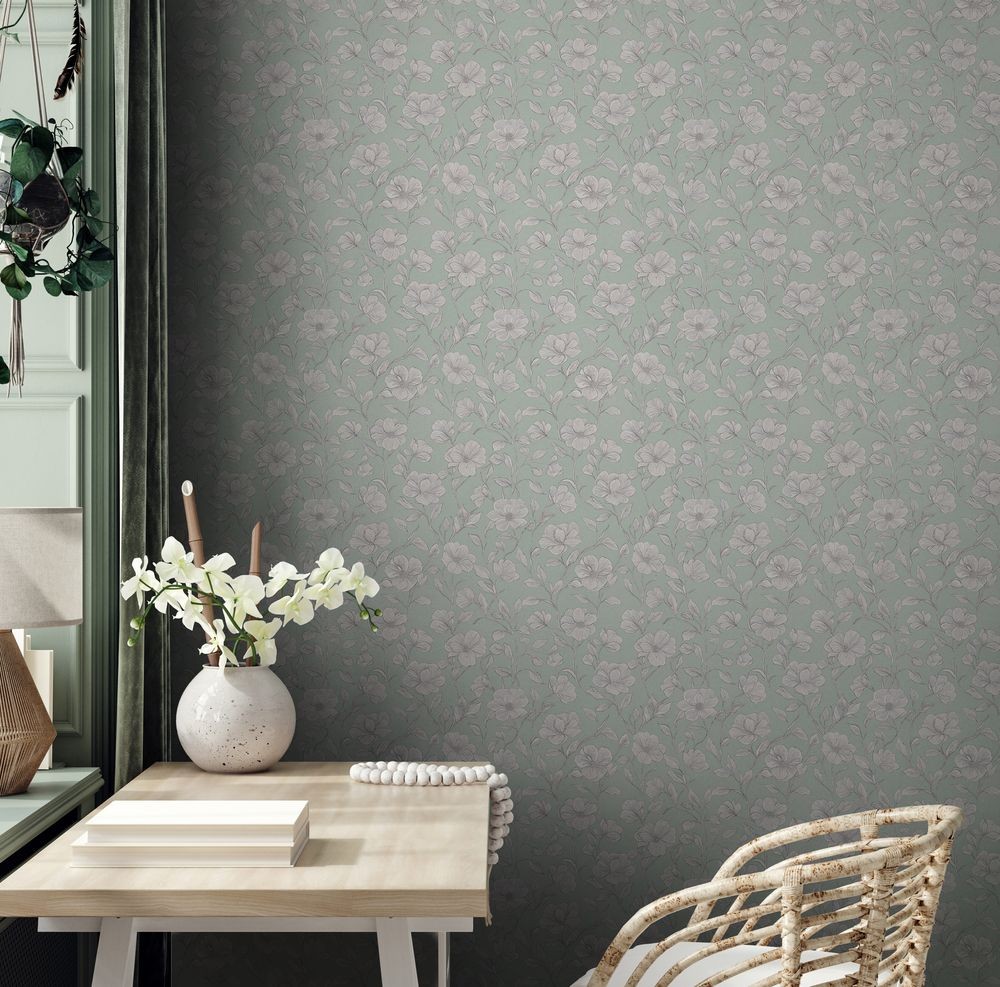 Greta Green - 1040101-02 wallpaper Scandza