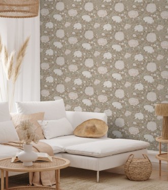 Agnes Beige - 1039001-01 wallpaper Scandza