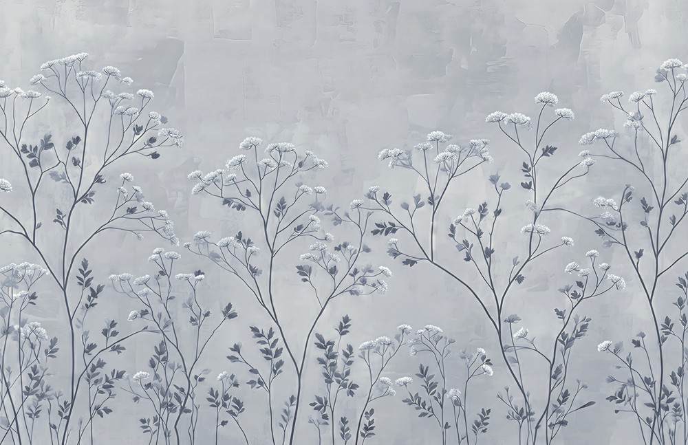 Bild vun Grass Against Wall I