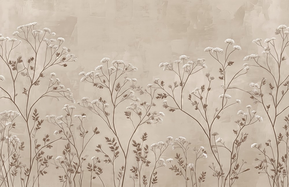 Bild vun Grass Against Wall III