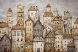 Picture of In the Old Town I