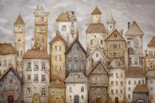 Afbeeldingen van In the Old Town I