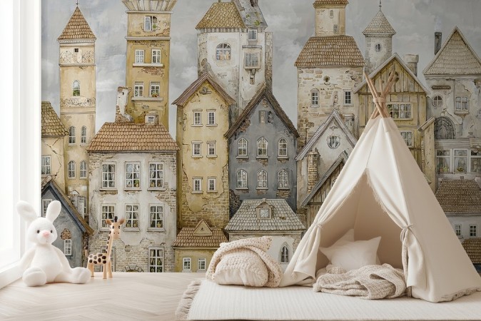 Afbeeldingen van Kleurcombinatie In the Old Town II - 08976-01