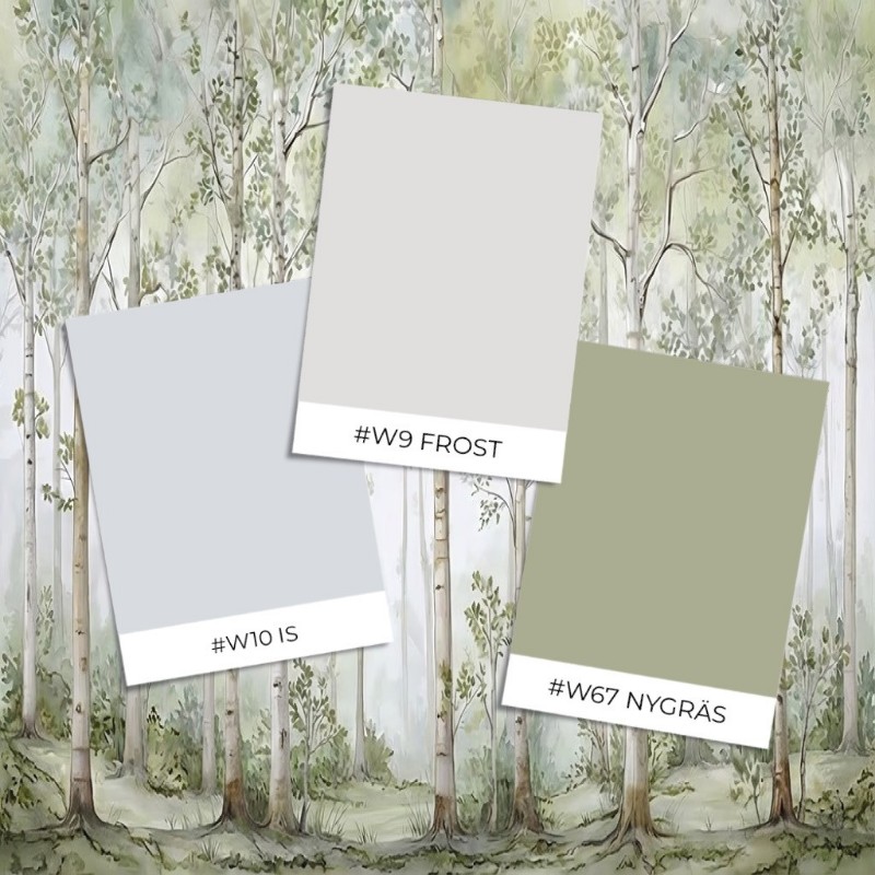 Picture of Väriyhdistelmä Birch Tree Painting I - 08978-01