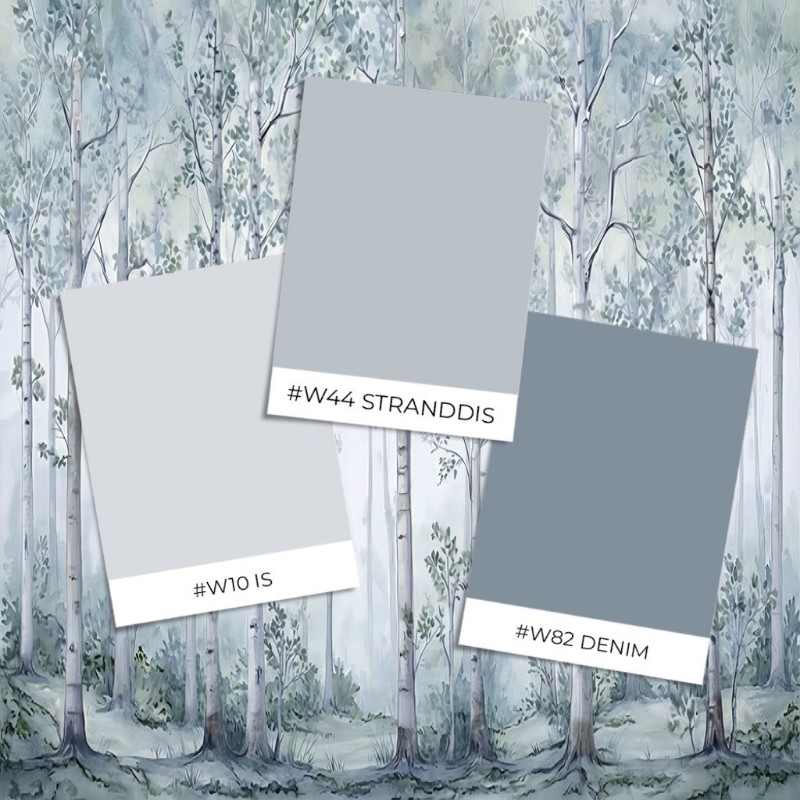 Picture of Väriyhdistelmä Birch Tree Painting II - 08979-01