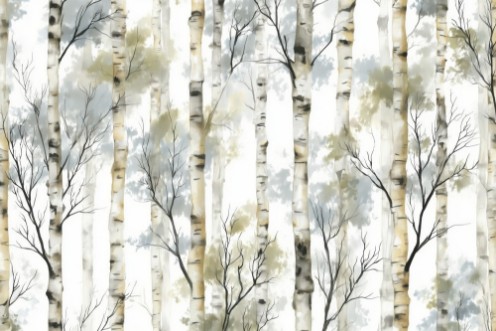 Slika Memories of Birch Trees I