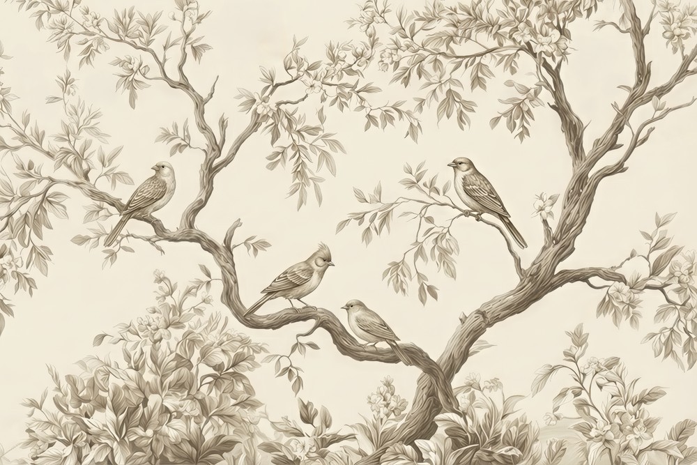 Attēls Birds on Branches I