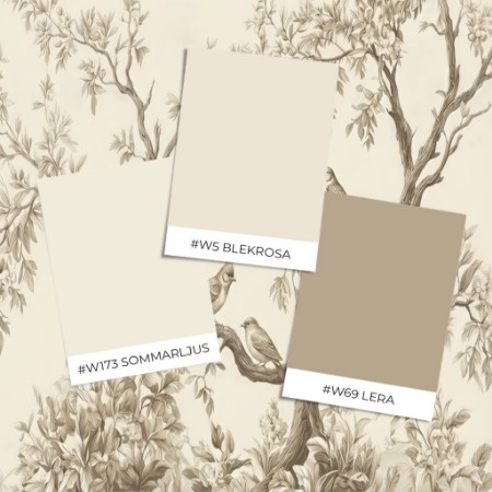 Bild vun Muster Stil - Birds on Branches I